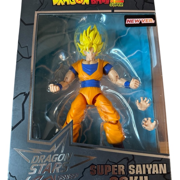 Dragonball Z Super Saiyan GOKU Sragob Stars Series new in box - Picture 1 of 8